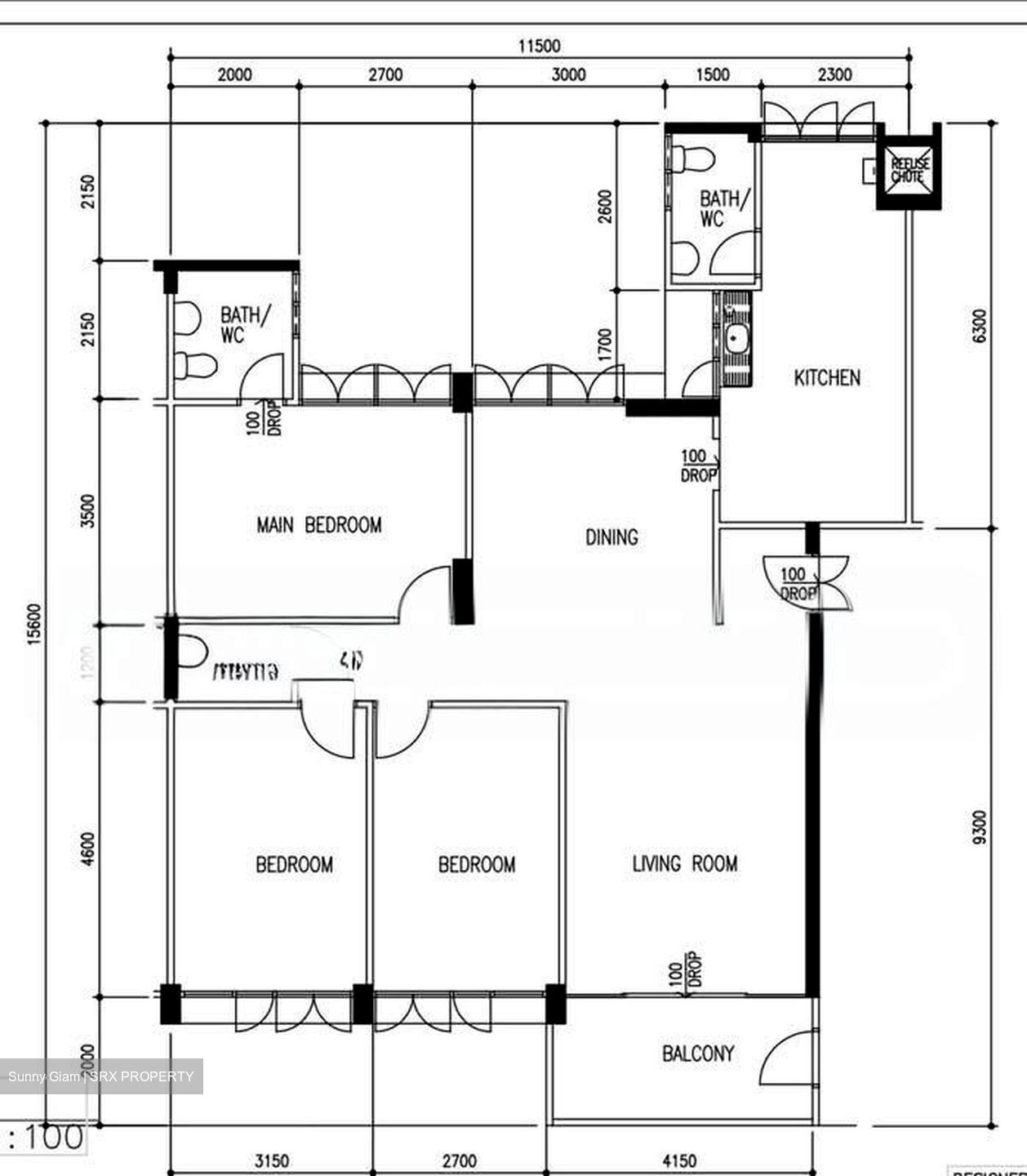 Blk 605 Eunos Rainbow (Bedok), HDB 5 Rooms #555948061